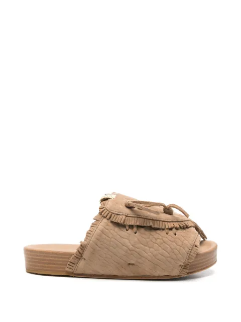 visvim Christo Shaman-Folk leather sandals