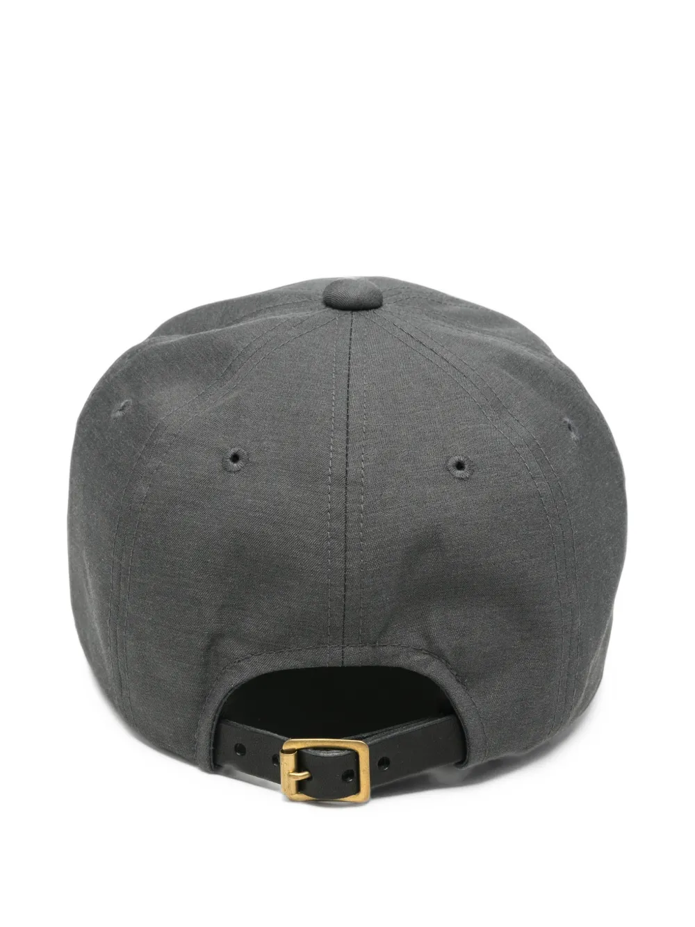 visvim Excelsior II embroidered cap Grijs