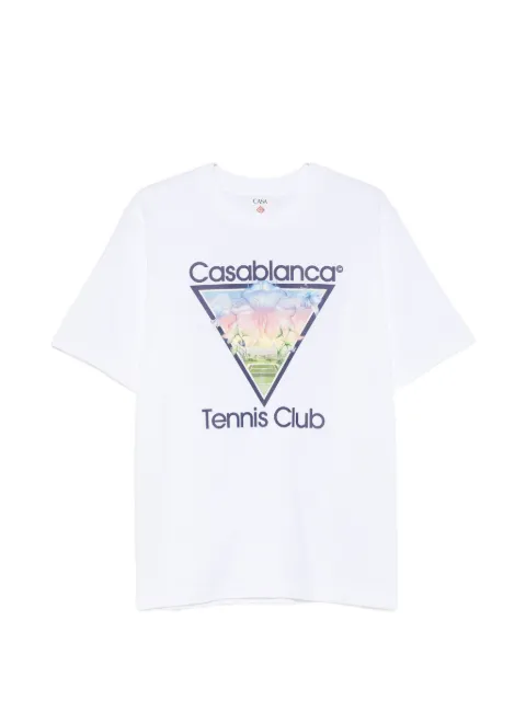 Casablanca Tennis Club Icon graphic-print T-shirt