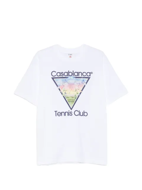 Casablanca Tennis Club Icon graphic-print T-shirt