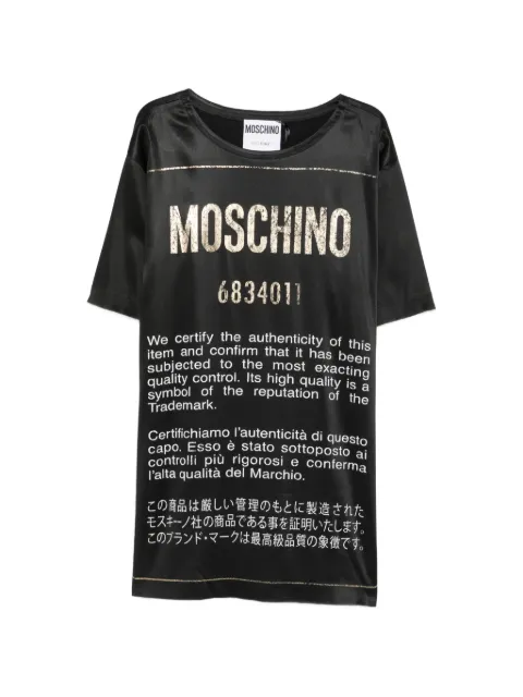 Moschino Pre-Owned 2000s logo-print dress