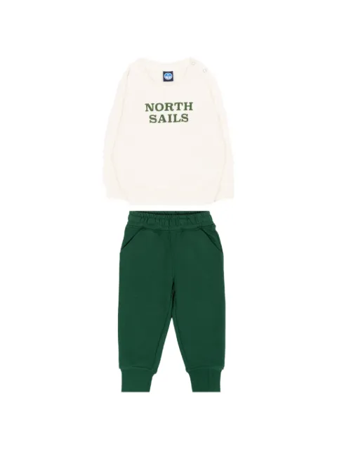 North Sails Kids logo-embroidered tracksuit