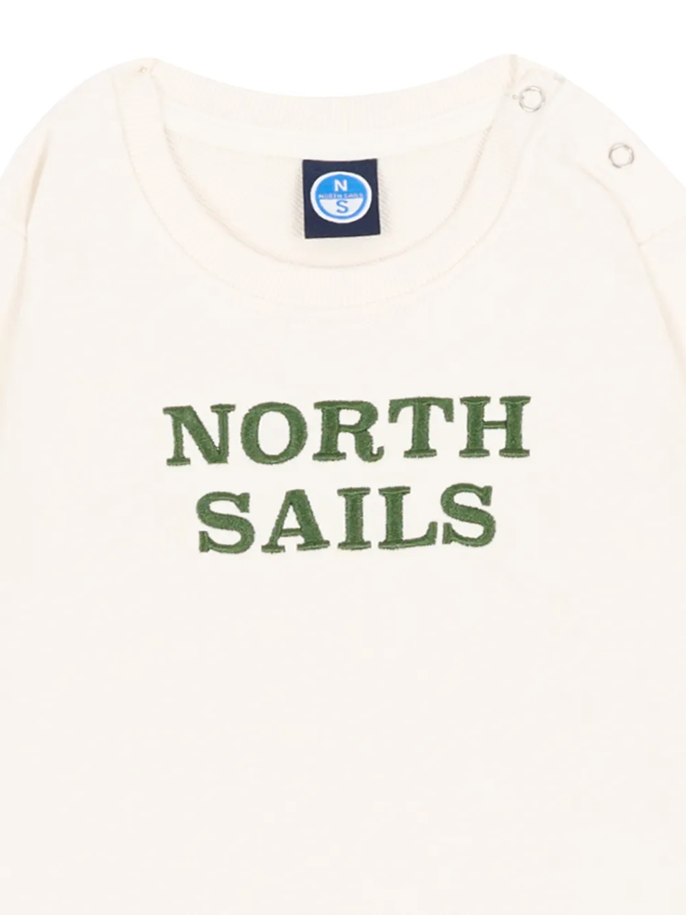 North Sails Kids Trainingspak met geborduurd logo Wit