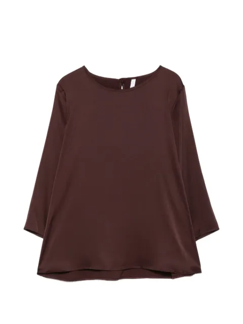 IMPERIAL blouse satinée à manches trois quarts