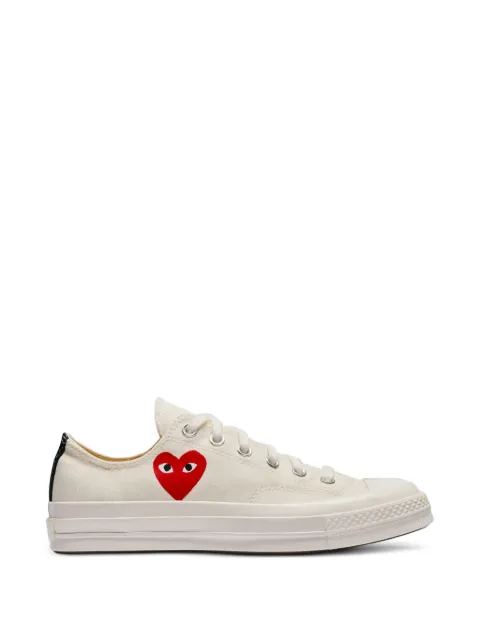 Comme Des Garçons x Converse Chuck 70 heart-motif lace-up sneakers