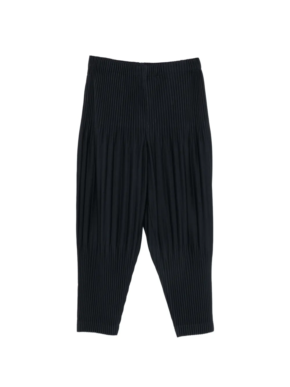 Homme Plissé Issey Miyake pleated tapered trousers - Blu