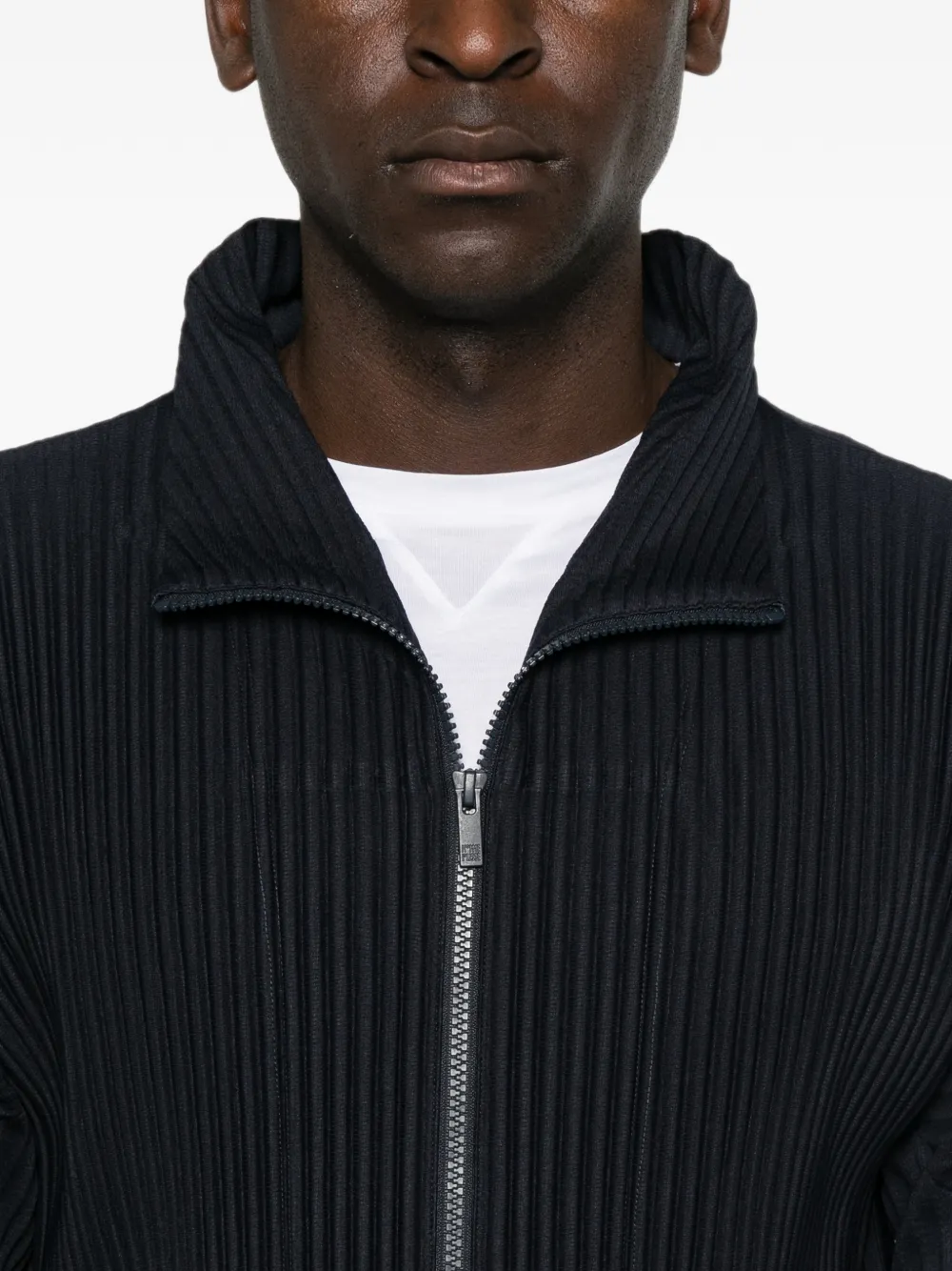 Homme Plissé Issey Miyake Vest met rits Blauw
