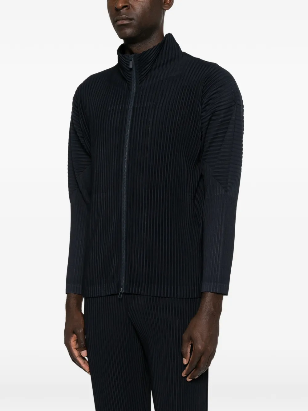 Homme Plissé Issey Miyake Vest met rits Blauw