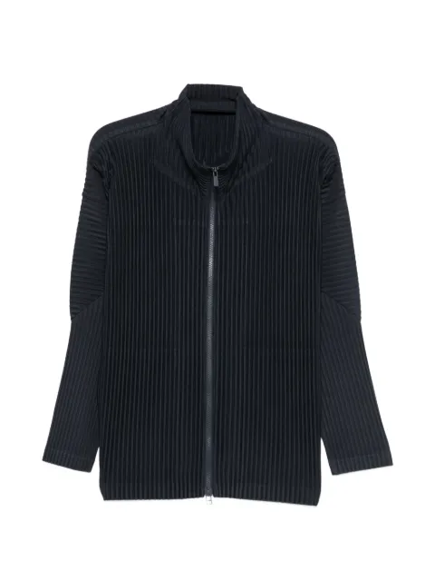 Homme Plissé Issey Miyake cárdigan plisado con cierre