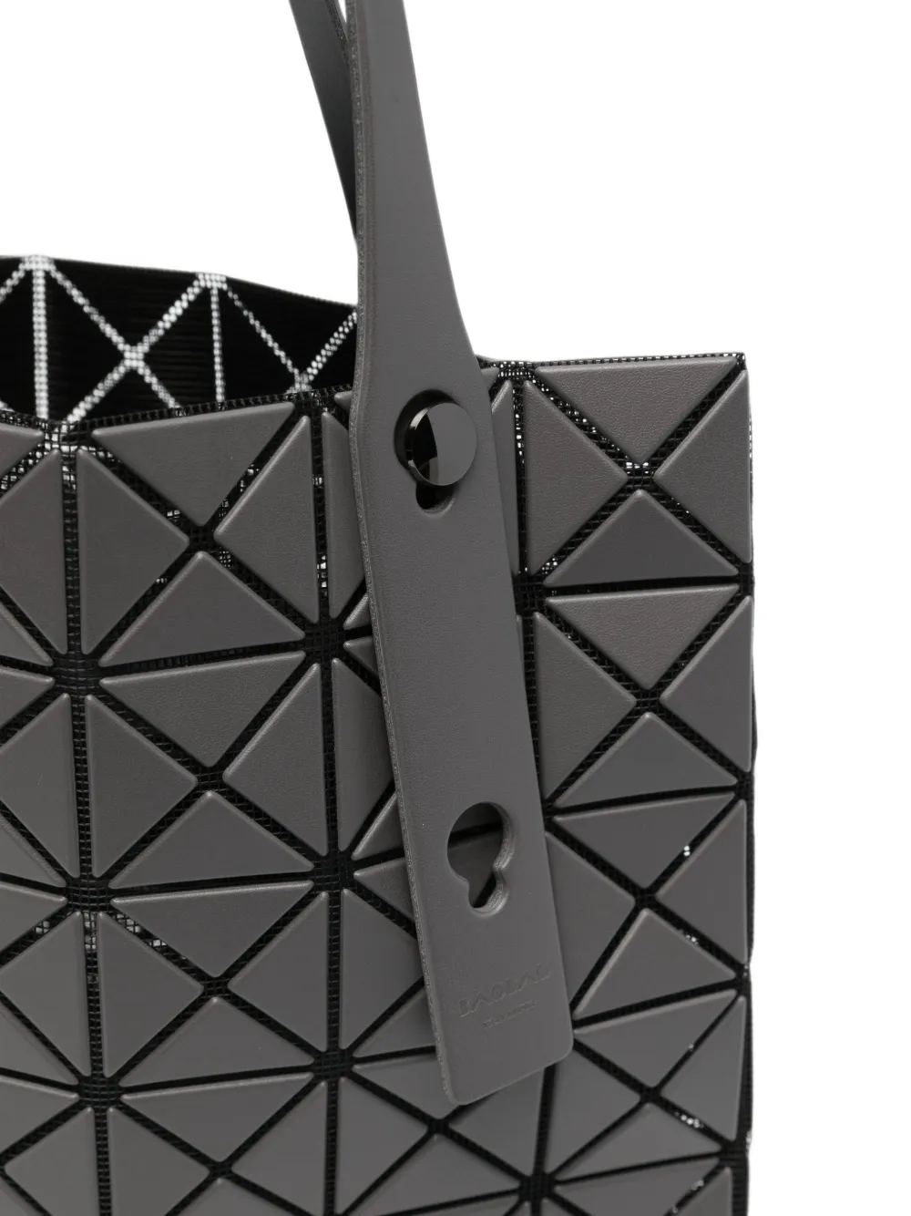 Bao Issey Miyake Prism shopper met geometrische vlakken Grijs