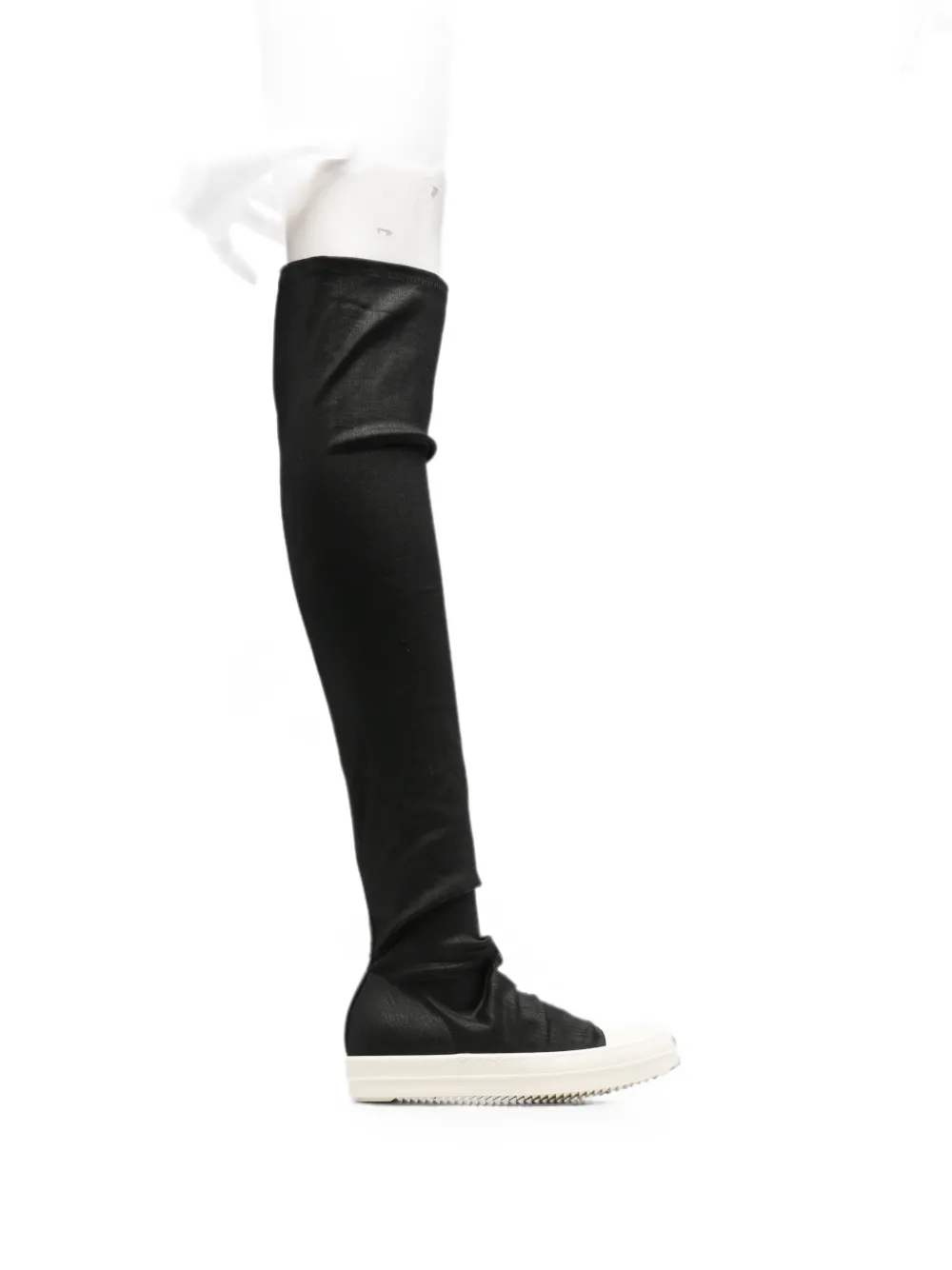 Rick Owens DRKSHDW High Sock over-the-knee sneakers - Schwarz