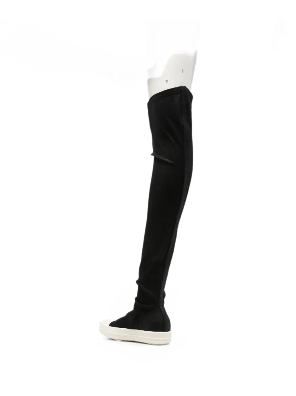 Rick Owens DRKSHDW High Sock over-the-knee sneakers Zwart