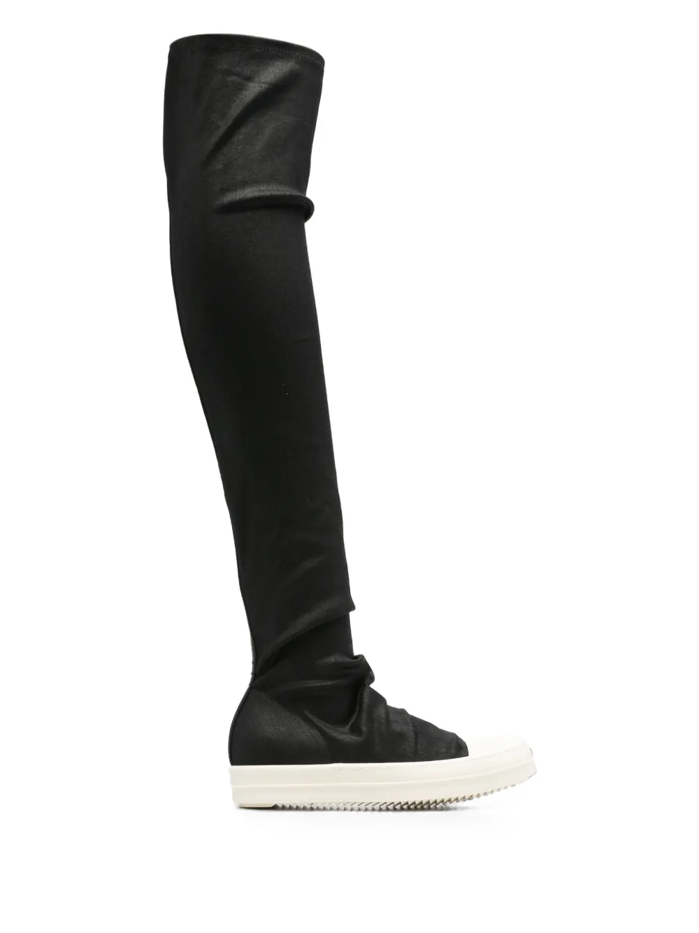 Rick Owens DRKSHDW High Sock over-the-knee sneakers Zwart