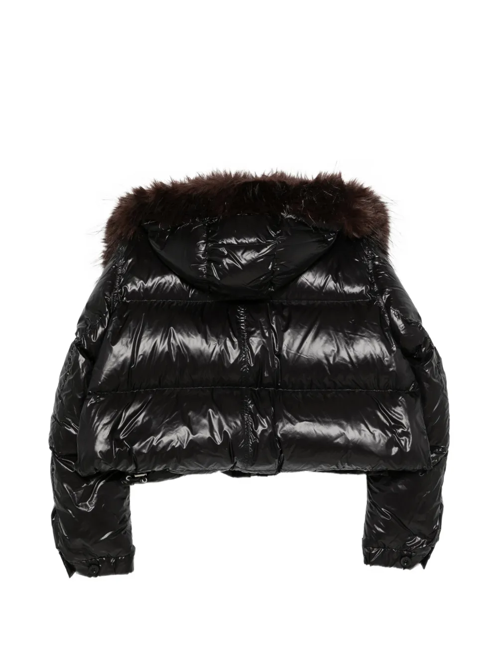 sacai Jack met dubbele rij knopen Zwart