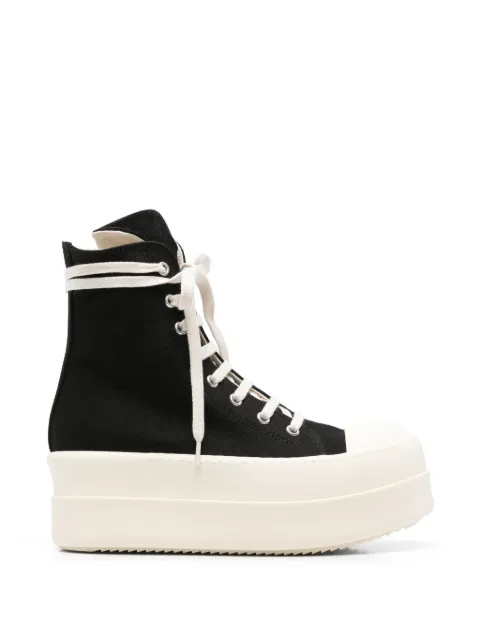 Rick Owens DRKSHDW baskets Mega Bumper en cuir