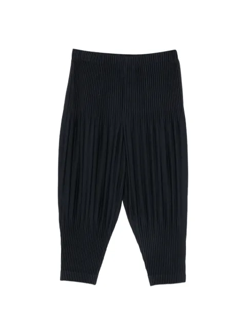 Homme Plissé Issey Miyake pleated cropped trousers