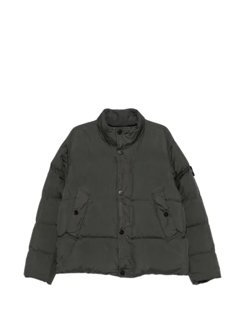 Stone Island logo-patch padded jacket