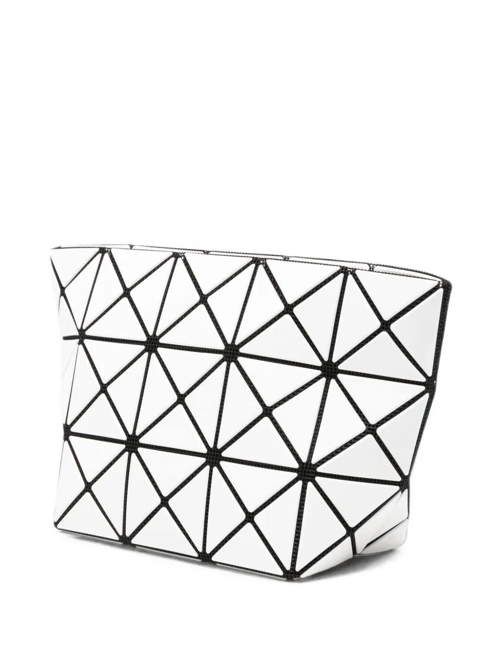 Bao Issey Miyake Prism Basics clutch met geometrische vlakken Wit