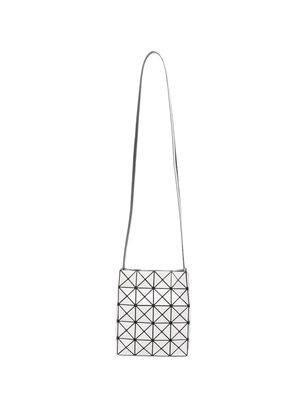 Bao Bao Issey Miyake geometric-panelled shoulder bag - Bianco