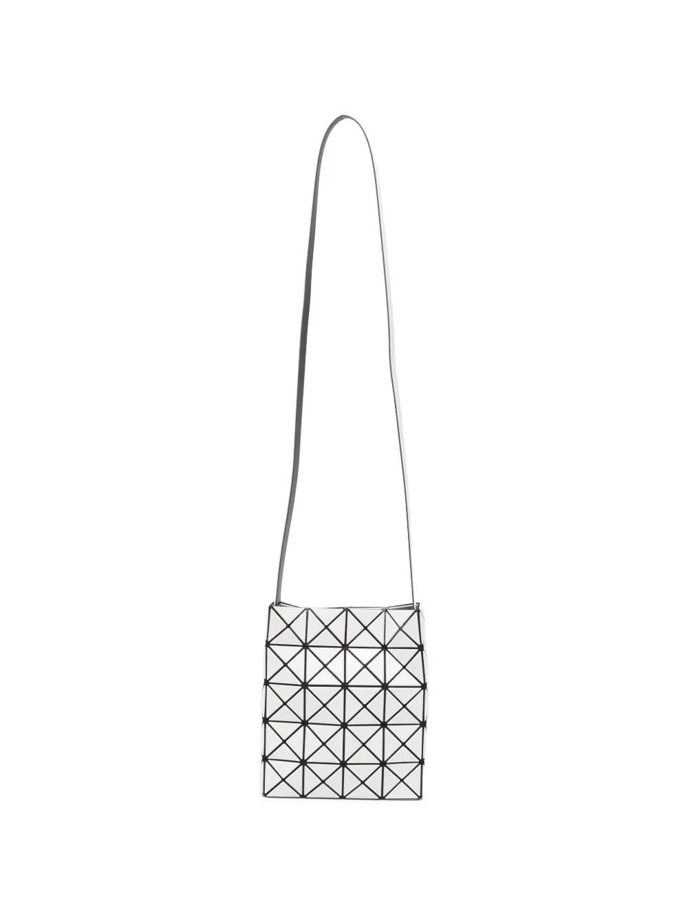 Bao Bao Issey Miyake geometric-panelled shoulder bag - Bianco