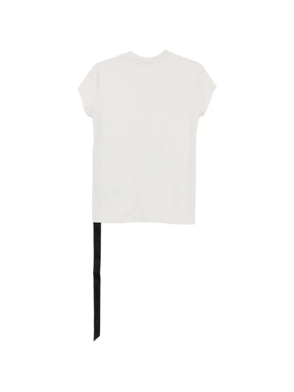 Rick Owens DRKSHDW T-shirt met geribbelde afwerking en bandje Wit