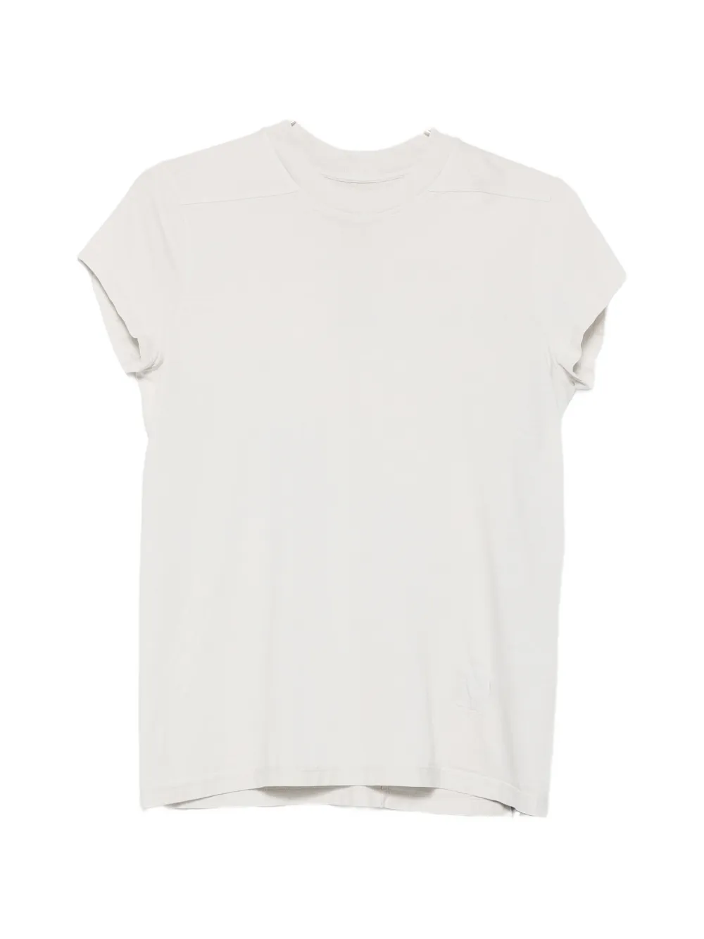 Rick Owens DRKSHDW ribbed-trim strap-detail T-shirt - Weiß