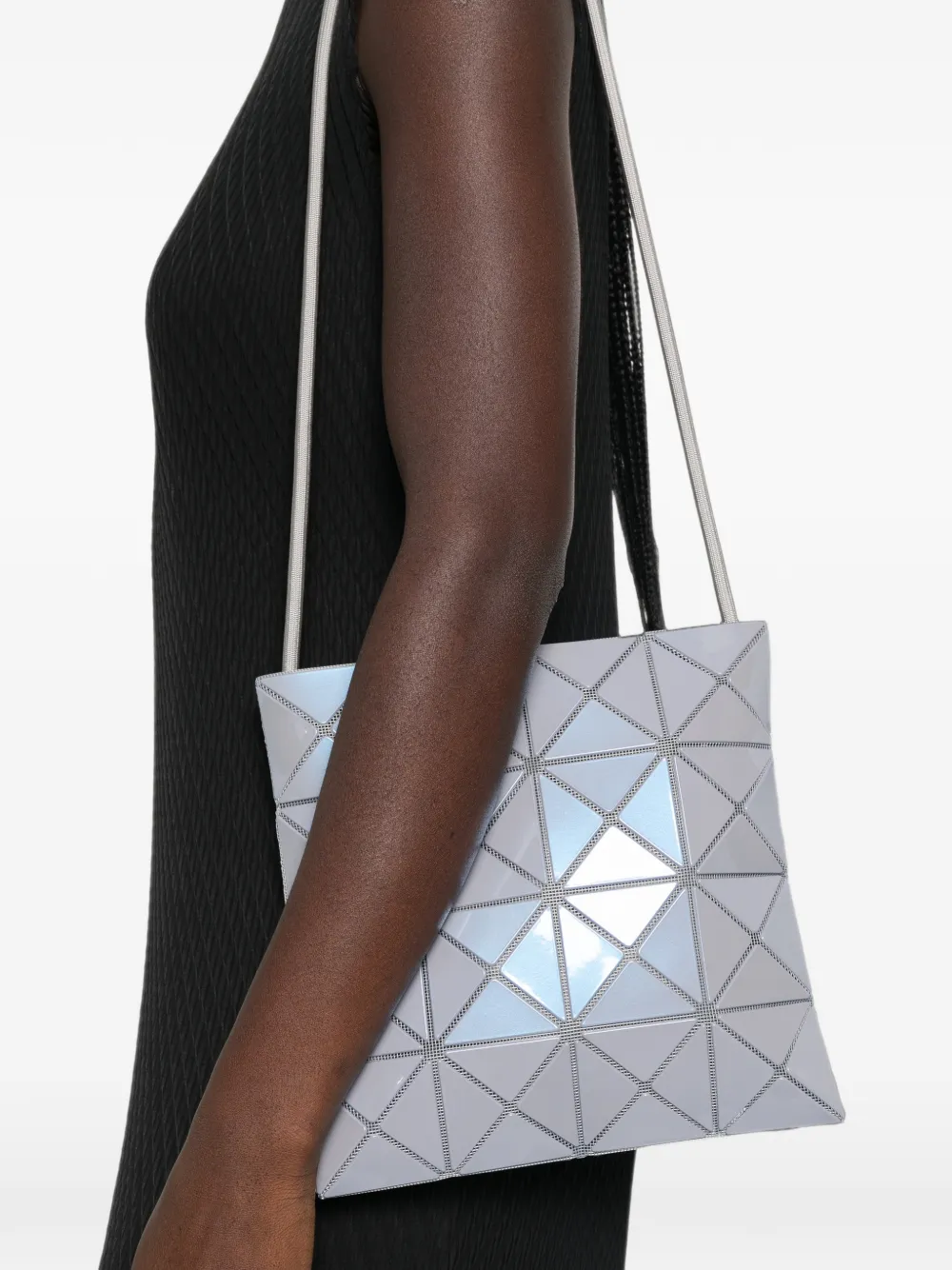 Bao Issey Miyake Lucent schoudertas met geometrisch vlak Blauw
