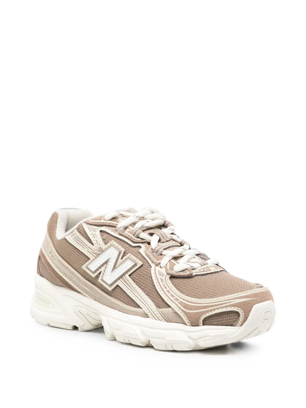 New Balance Sneakers met logopatch Bruin