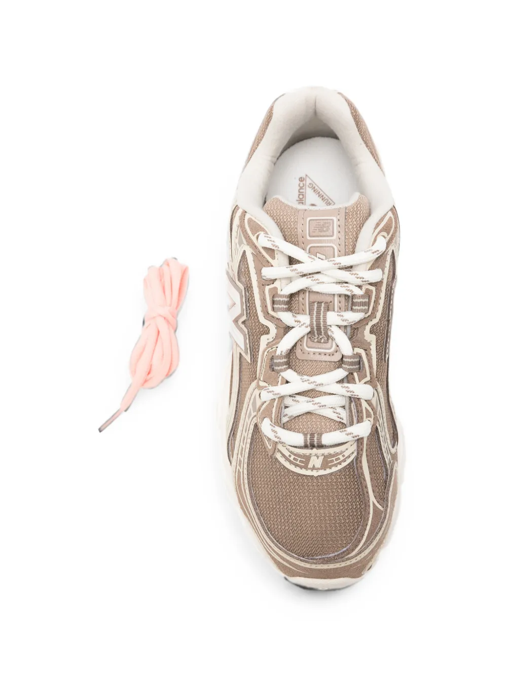 New Balance Sneakers met logopatch Bruin