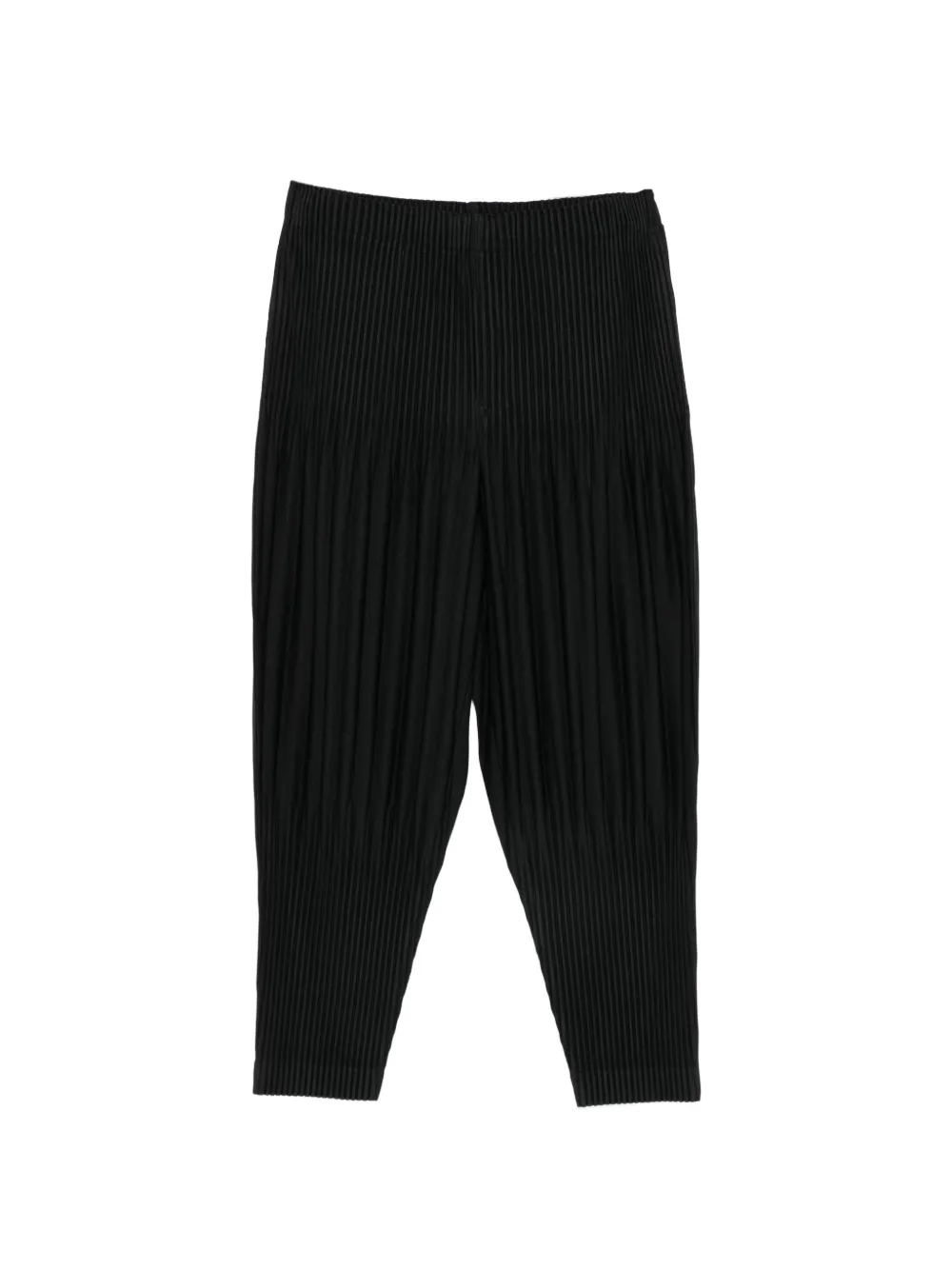 Homme Plissé Issey Miyake pleated tapered trousers - Nero
