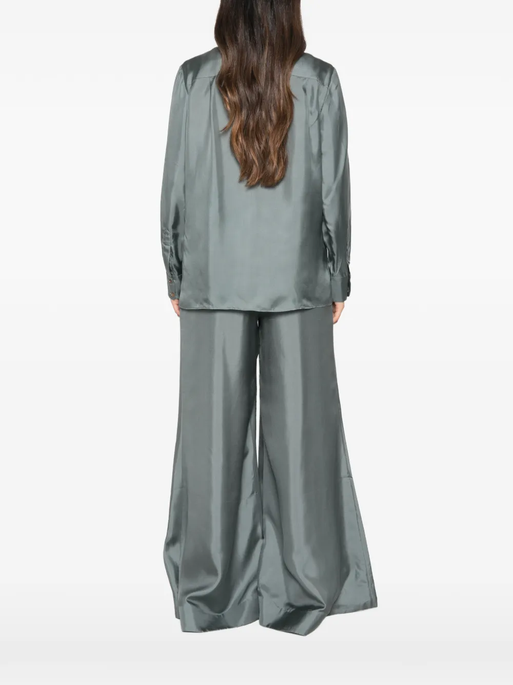 ZIMMERMANN Blouse met strikkraag Blauw