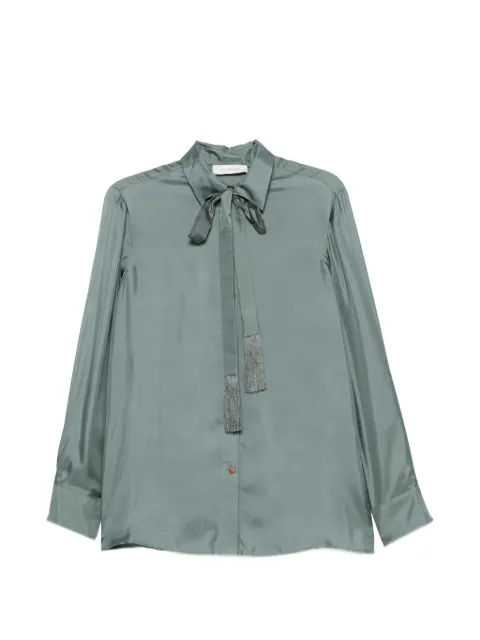 ZIMMERMANN pussy-bow-collar shirt