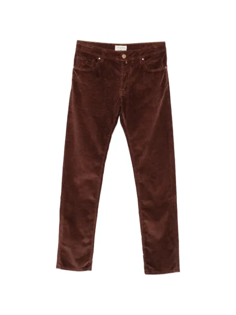 Jacob Cohën pantalones de pana con cierre de botón