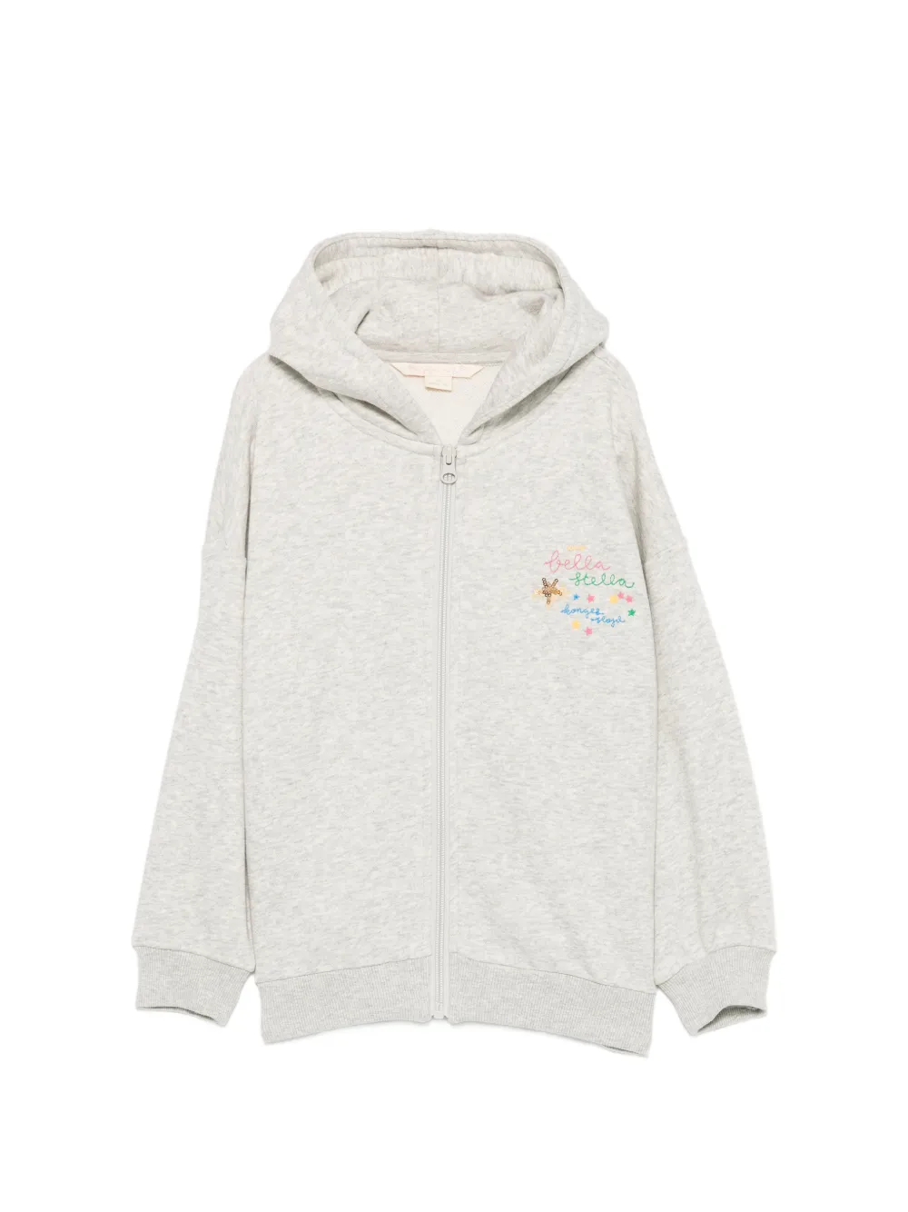 Konges Sløjd sequin-embellished embroidered hoodie - Grigio