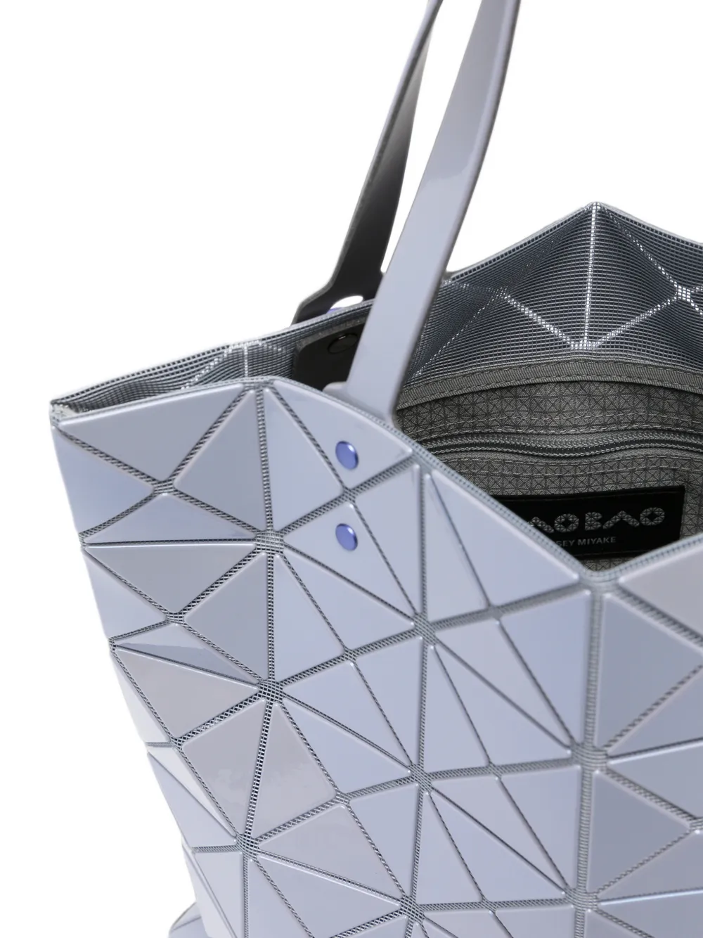 Bao Issey Miyake Lucent shopper met geometrische vlakken Grijs
