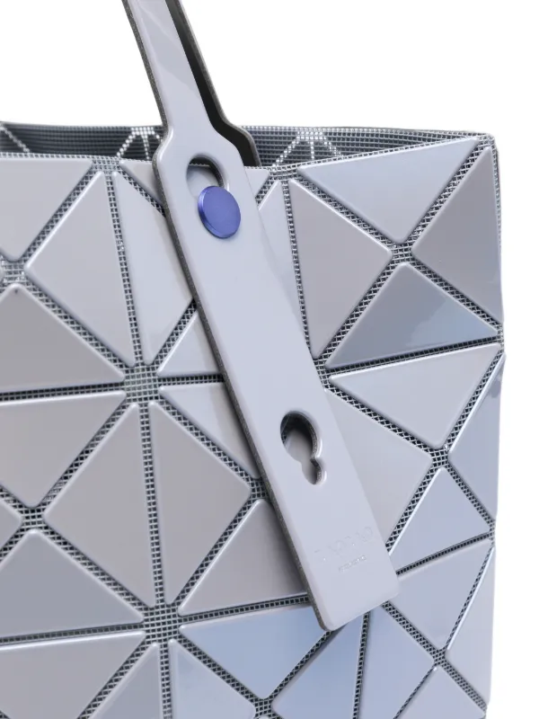 Bao Bao Issey Miyake Lucent geometric-panel Tote Bag | Grey | FARFETCH