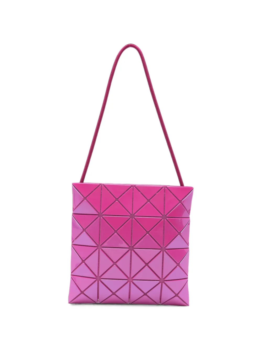 Bao Bao Issey Miyake Schultertasche mit geometrischen Einsätzen - Rosa