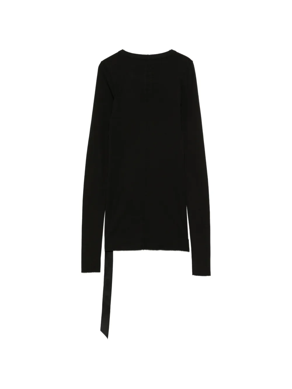 Rick Owens DRKSHDW Katoenen T-shirt met lange mouwen Zwart