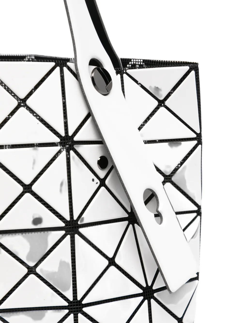 Bao Issey Miyake Shopper met geometrisch vlak Wit