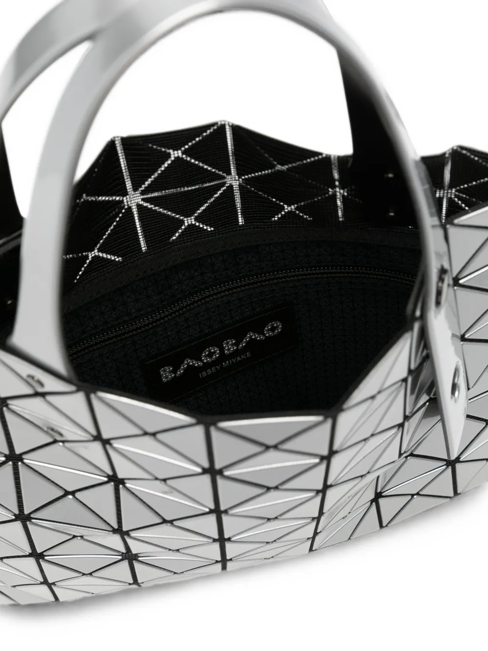 Bao Issey Miyake Prism Basics geometrische shopper Zilver
