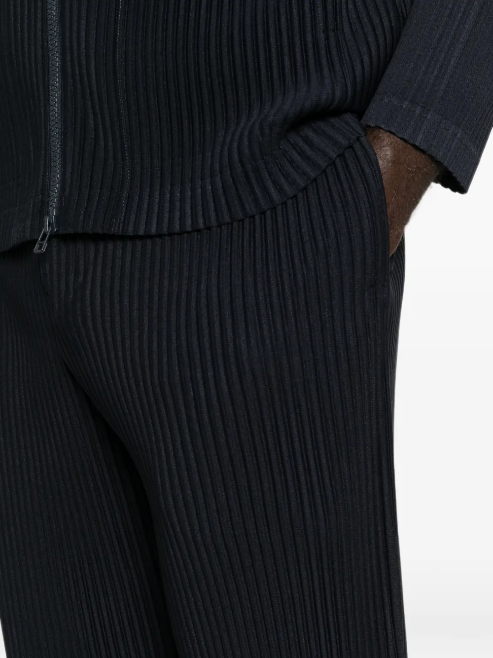 Homme Plissé Issey Miyake Straight broek Blauw