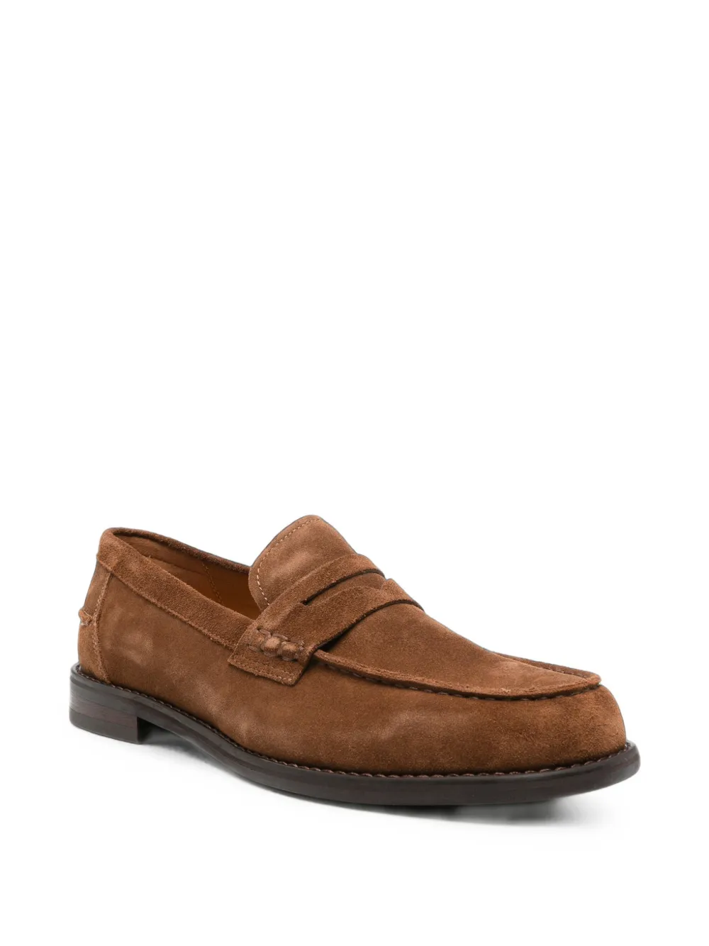 VAGABOND Steven penny-strap loafers Bruin