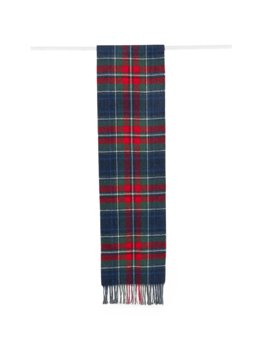 Barbour New Check tartan scarf - Blau