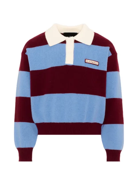John Richmond Junior striped polo sweater