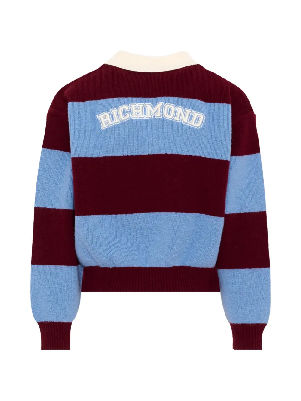 John Richmond Junior Gestreepte polotrui Blauw
