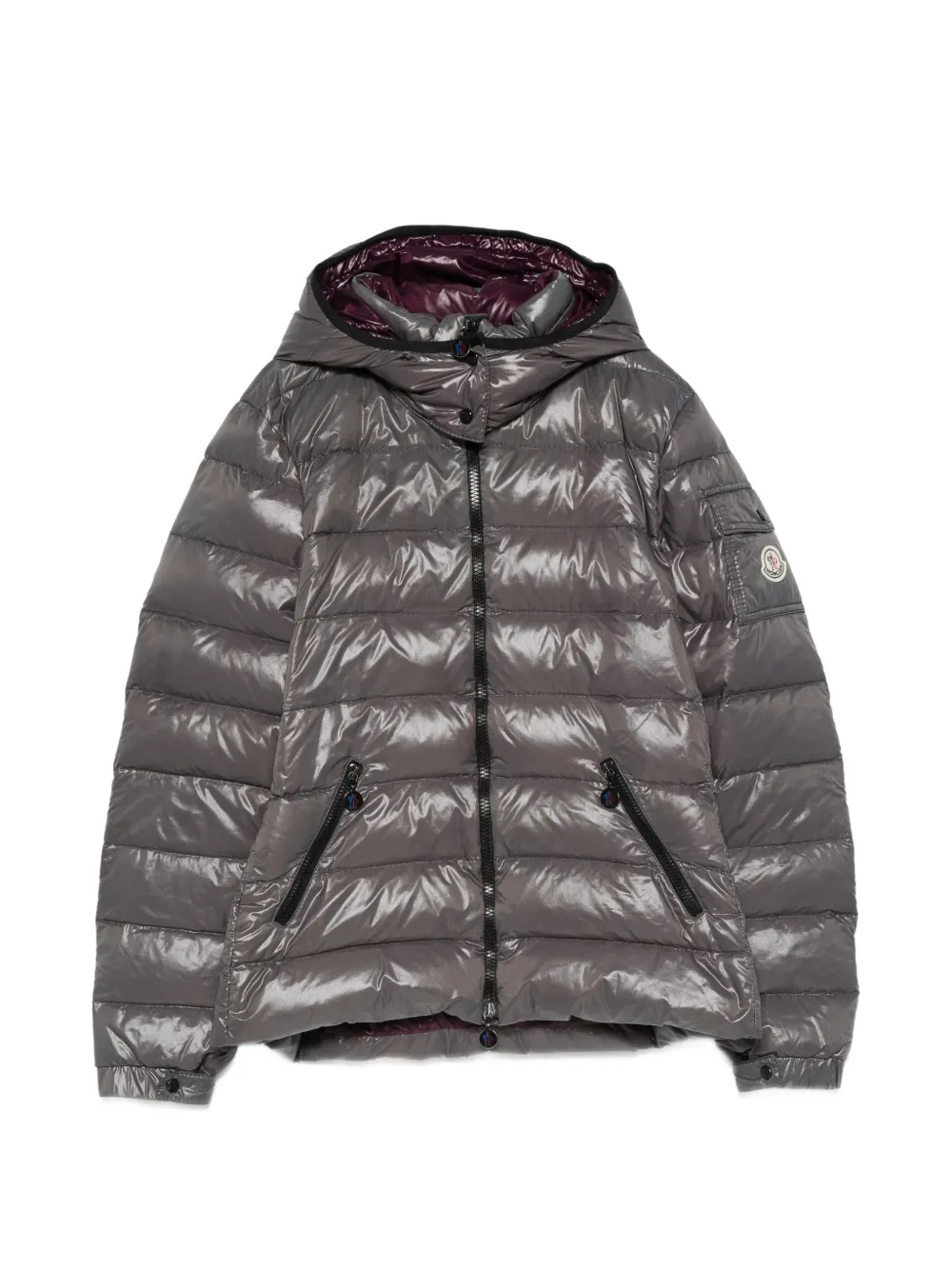 Moncler Vintage doudoune à capuche (années 2000) - Gris