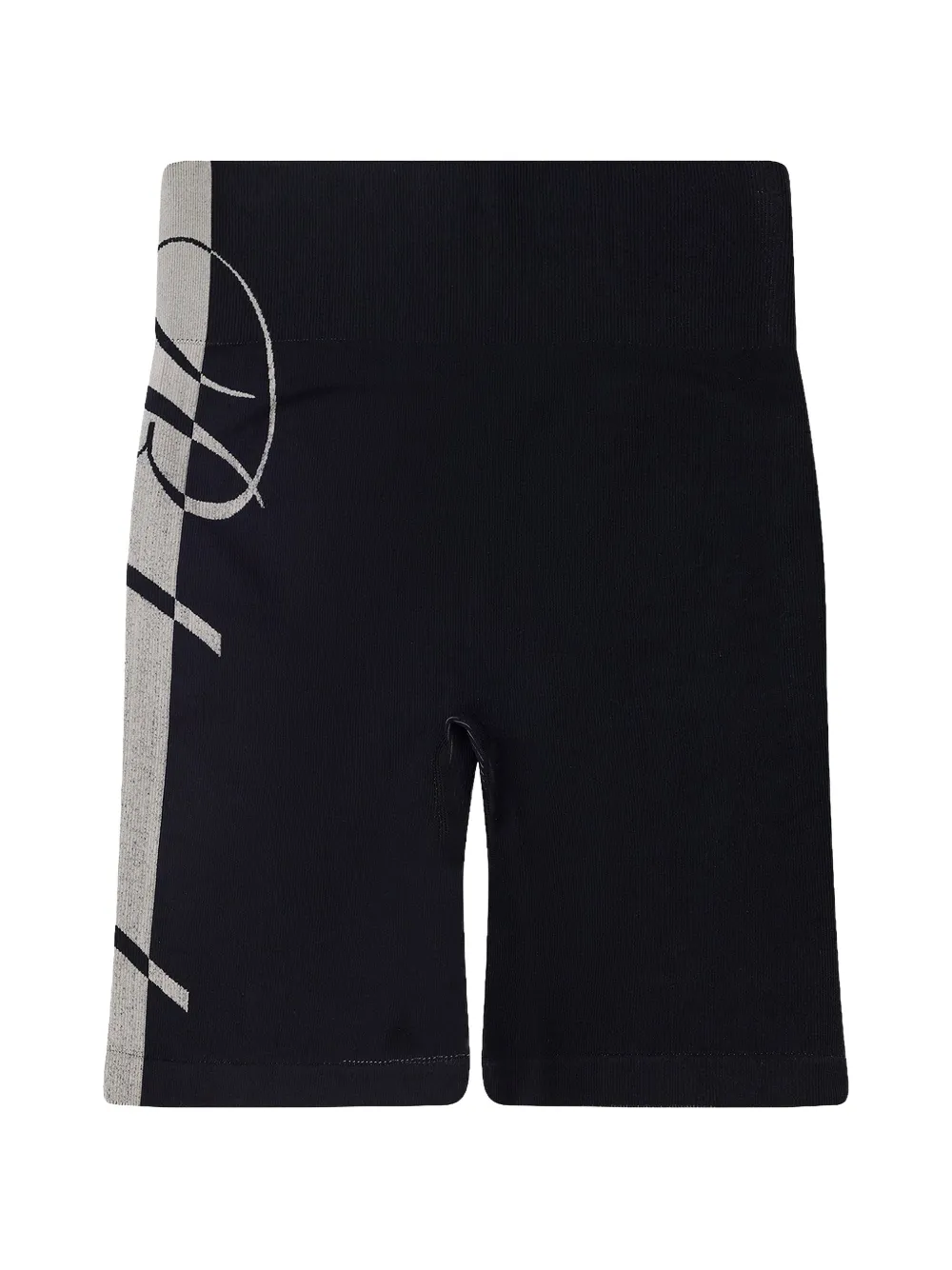 RHUDE logo-knit shorts - Schwarz