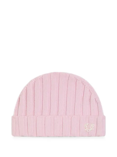 Dolce & Gabbana Kids rib knit hat