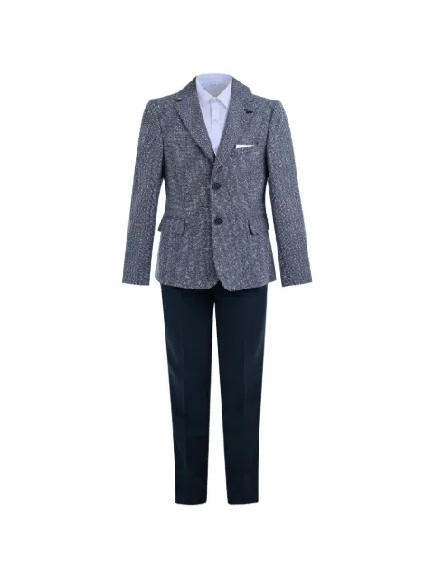 Moustache Jack textured suit (set of three)