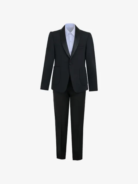 Moustache Mason shawl-lapel single-button suit (set of three)